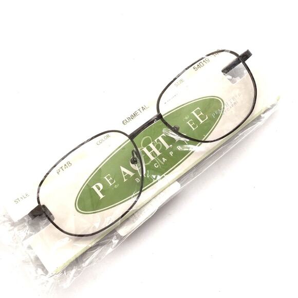 PEACH by Capri reading glasses frame NWT gunmetal - Picture 1 of 7